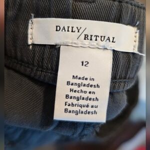 Daily Ritual Gray Pants